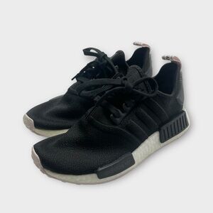 Adidas NMD R1 Boost Black/White Athletic Casual Sneakers Size Women 5.5 - BD8026